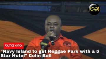 Colin Bell wants Navy Island to be developed into a Reggae Park with a 5 Star Hotel.