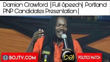 Damion Crawford | Full Speech| Portland Candidate Presentation