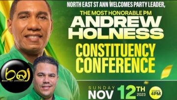 Highlights from the JLP North East St Ann Constituency Conference – November 12 2023 #PoliticsWatch