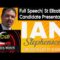 Ian Stephenson (full speech) | PNP St Elizabeth Candidate Selection Conference | November 5 2023
