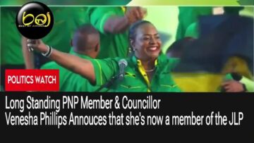 Long Standing Member Of The PNP & Councillor Venesha Phillips Announces That She’s now JLP Member