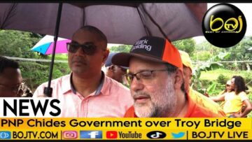 Troy Bridge Collapsed 2 years ago & still no remedy | Opposition PNP Chides the Governmemt