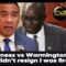 Andrew Holness vs Everald Warmington | “ I was fired; I didn’t resign says Warmington